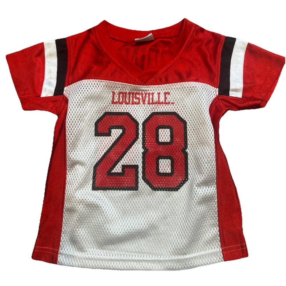 KIDS 2T‎ Pro Edge Louisville Cardinals Jersey #28